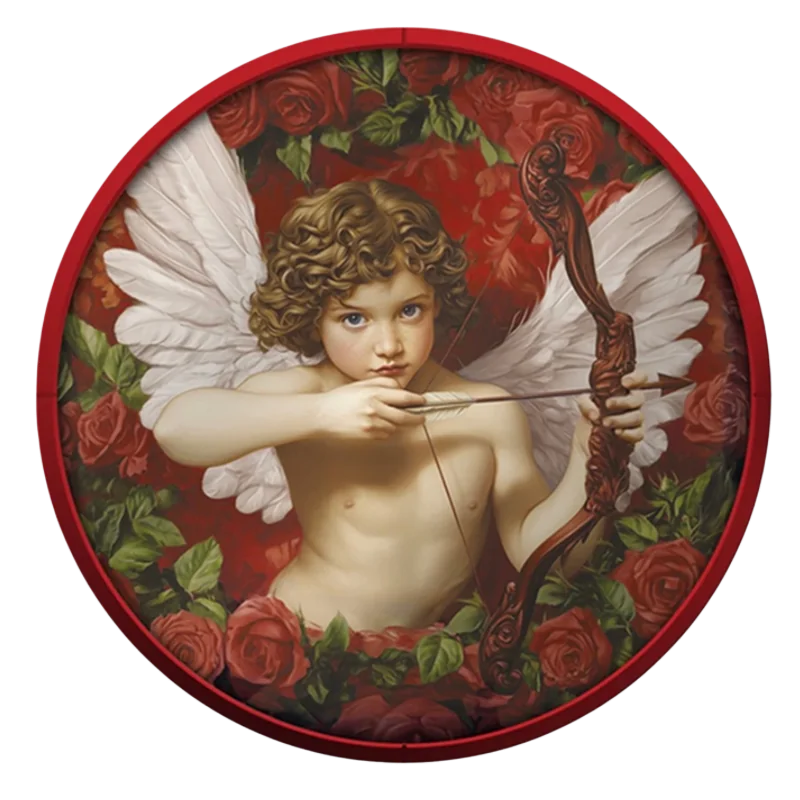 Valentine’s Day Silver Color Coin 1 Oz 2026