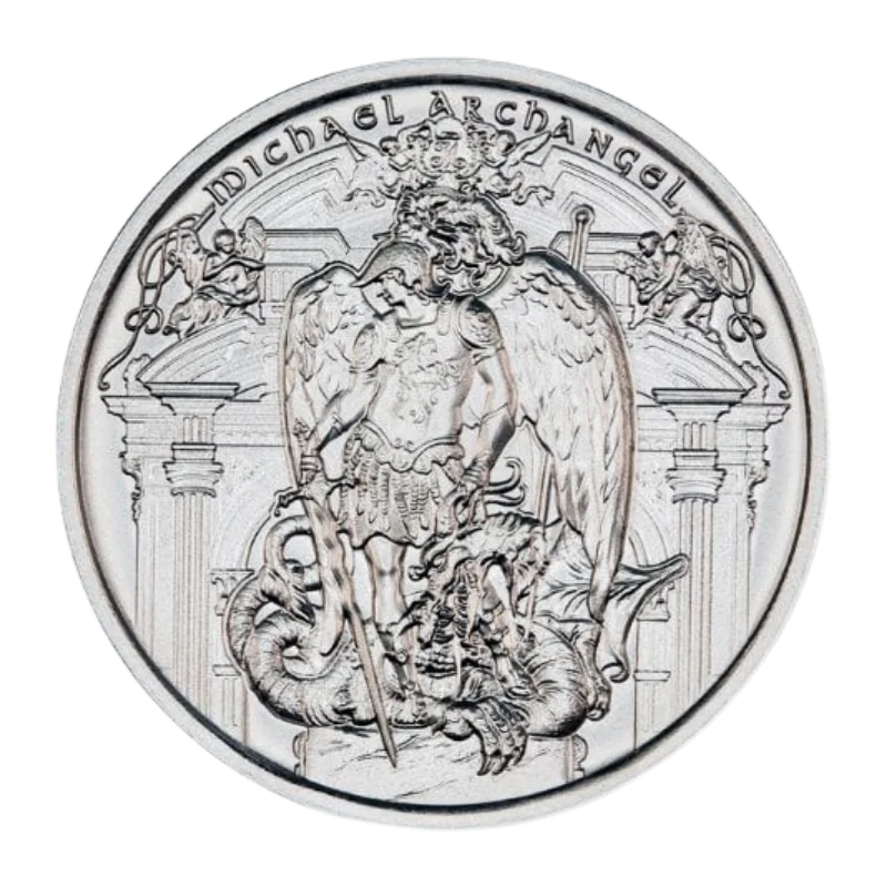 Archangel Michael Silver Coin 1 Oz