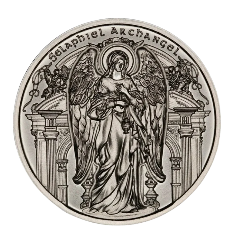 Archangel Selaphiel Silver Coin 1 Oz