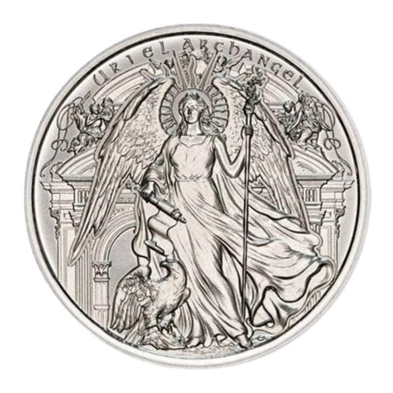 Archangel Uriel Silver Coin 1 Oz