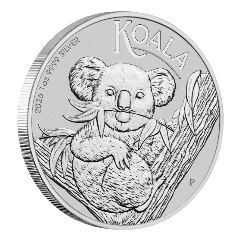 Australian Koala Silver Coin 1 Oz 2026