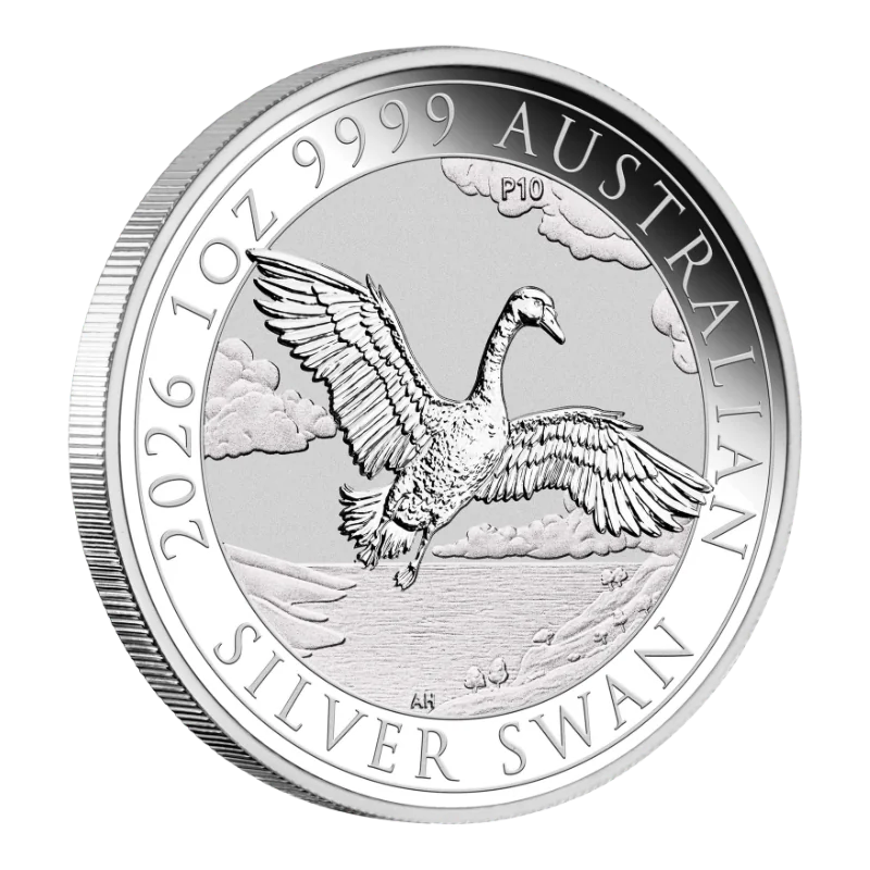 Australian Swan 10th Anniversary Silver Coin 1 Oz 2026