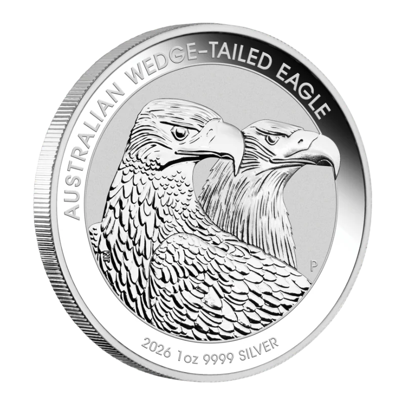 Australian Wedge – Tailed Eagle Silver Coin 1 Oz 2026