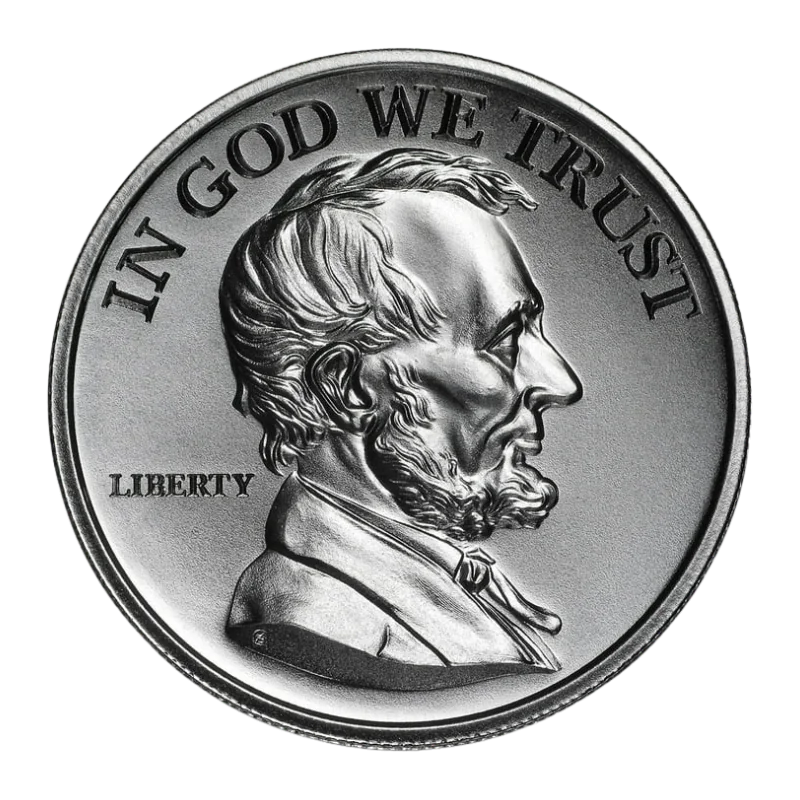 Liberty Presidential Tribute - Lincoln Silver Coin 2 Oz