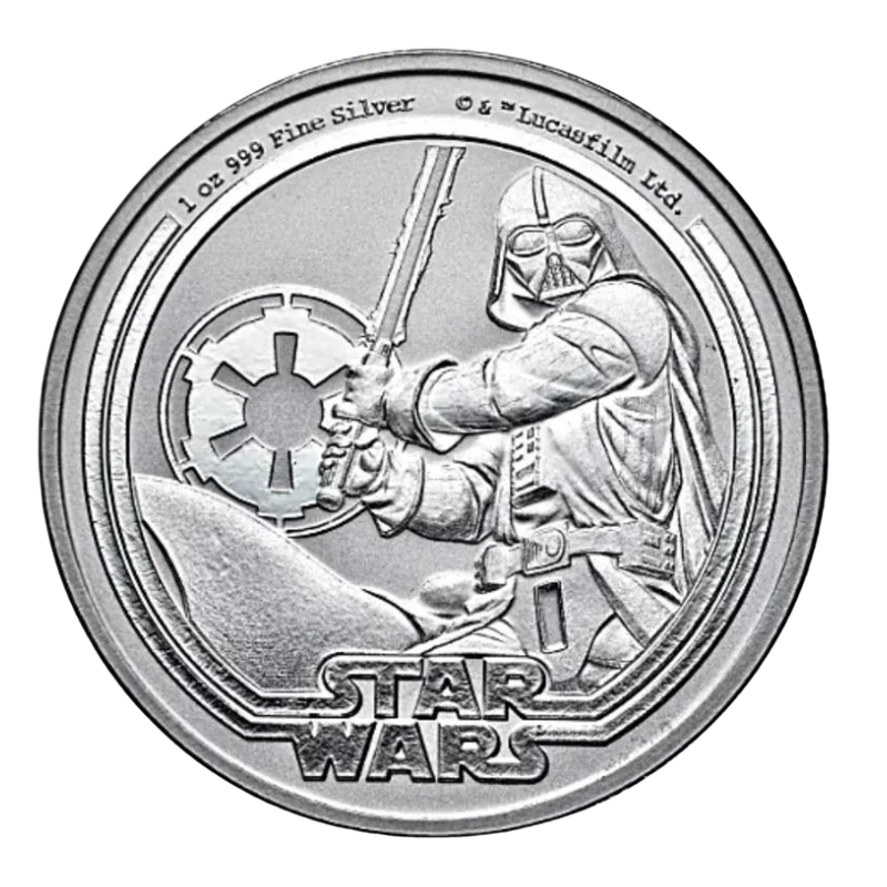 Star Wars - Darth Vader Silver Coin 1 Oz 2026