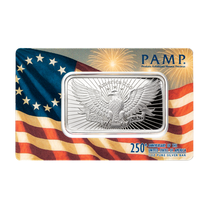 America 250th Anniversary Silver Bar 1 Oz 2026