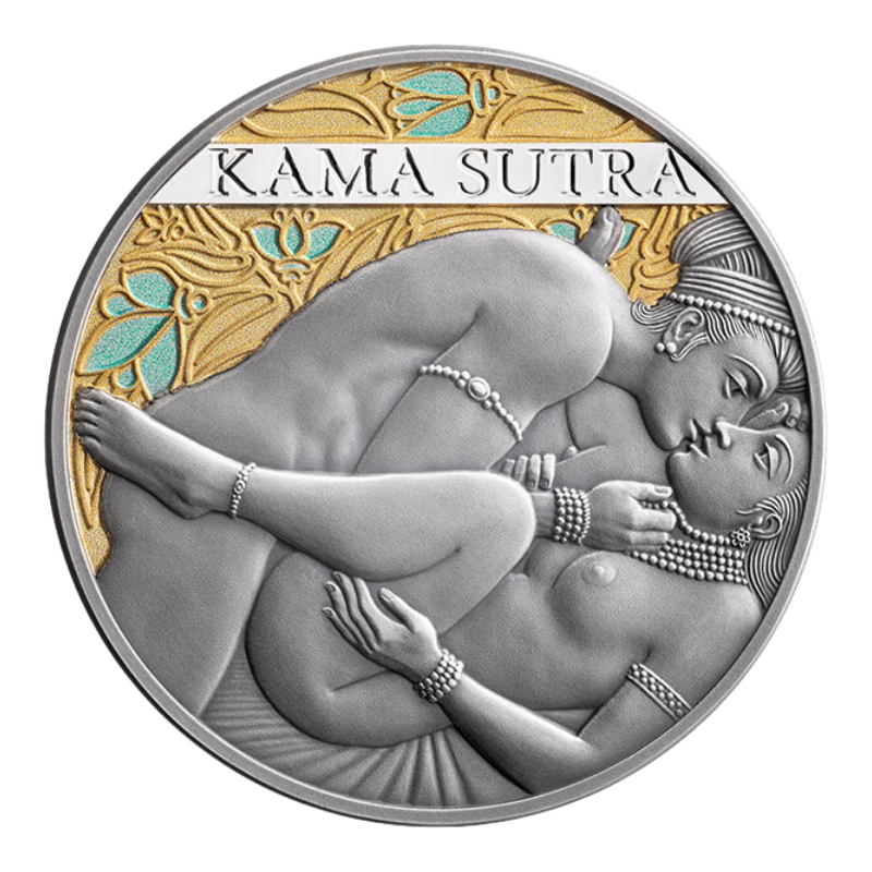 Moments of Love - Kama Sutra IV Silver Coin 1 Oz 2026