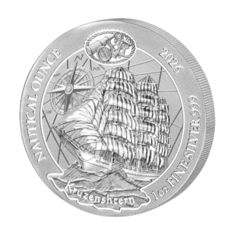 Nautical Ounce – Kruzenshtern Silver Coin 1 Oz 2026