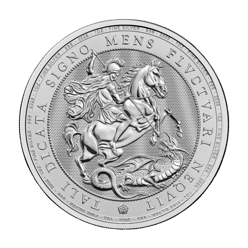St. George & Dragon Silver Coin 1 Oz 2026