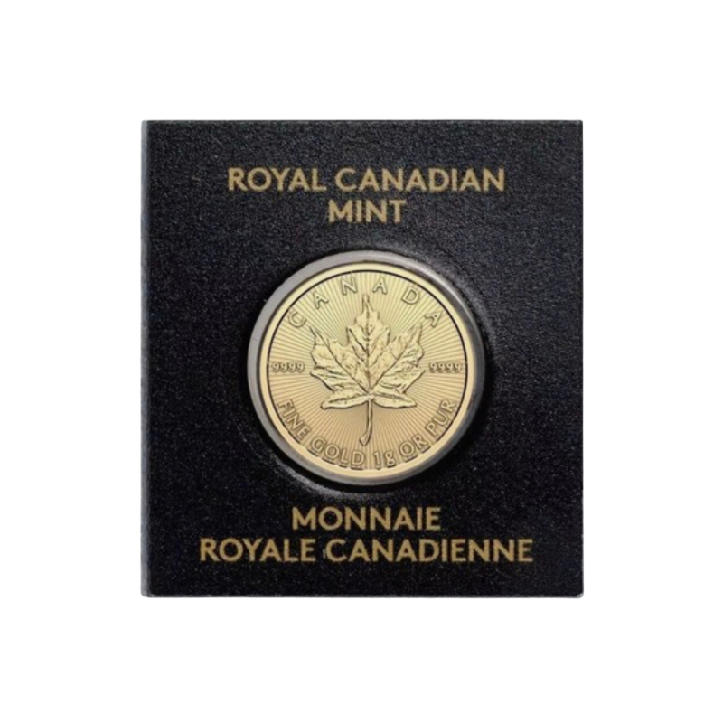 Canadian Maple Leaf Gold Coin 1 Gram 2026