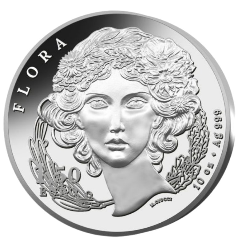 Flora and Fauna - The Lily Silver Coin 10 Oz 2026