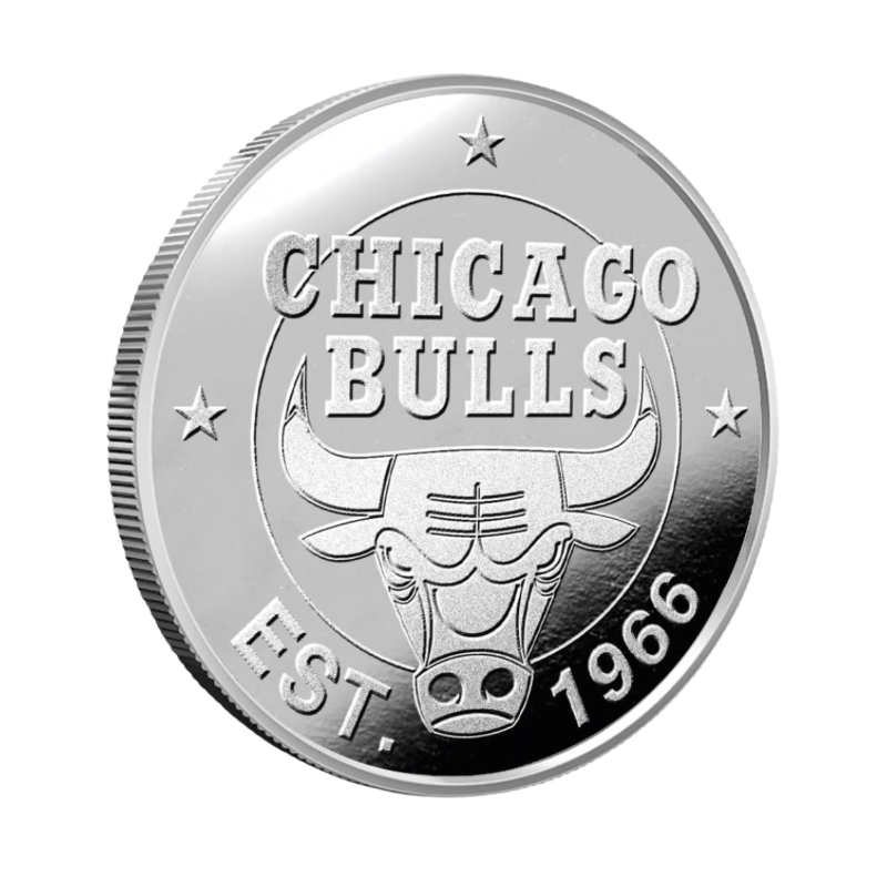 NBA - Chicago Bulls Silver Coin 1 Oz