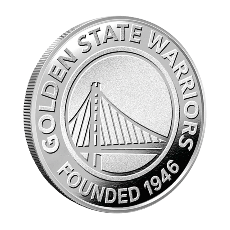 NBA - Golden State Warriors Silver Coin 1 Oz 2020