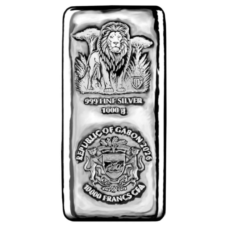 Savanna Spirits - Lion Silver Bar 1 Kilo 2026