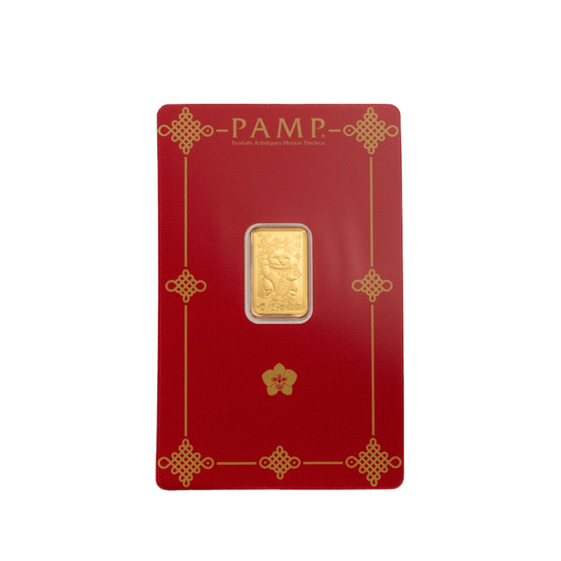 Suisse Pamp - Lucky Cat Gold Bar 2.5 Gram 2026