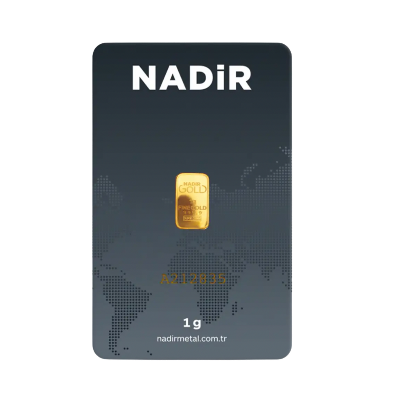 Nadir Gold Bar 1 Gram